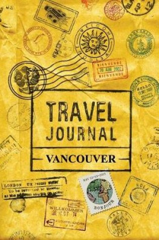 Cover of Travel Journal Vancouver