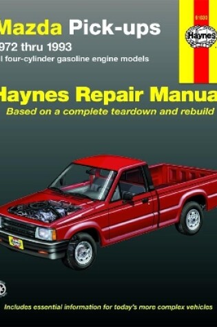 Cover of Mazda pick-ups for Mazda pick-ups with petrol engines (1972-1993) Haynes Repair Manual (USA)