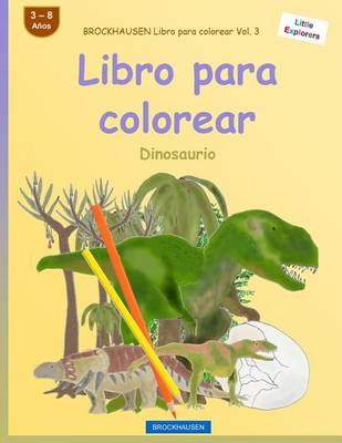 Book cover for BROCKHAUSEN Libro para colorear Vol. 3 - Libro para colorear