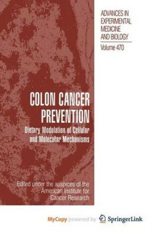 Cover of Colon Cancer Prevention