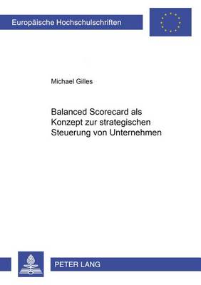 Book cover for Balanced Scorecard ALS Konzept Zur Strategischen Steuerung Von Unternehmen