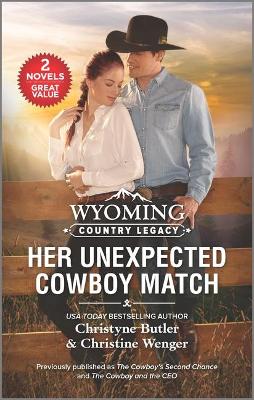 Book cover for Wyoming Country Legacy: Her Unexpected Cowboy Match