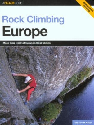 Book cover for Rock Climbing Europe