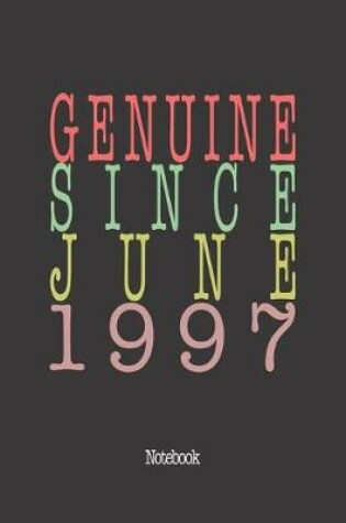 Cover of Genuine Since June 1997