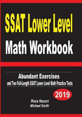 Book cover for SSAT Lower Level Math Workbook