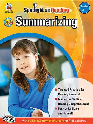 Cover of Summarizing, Grades 3 - 4