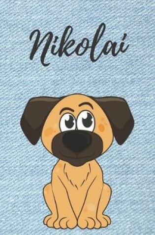 Cover of Nikolai Hund-Malbuch / Notizbuch Tagebuch