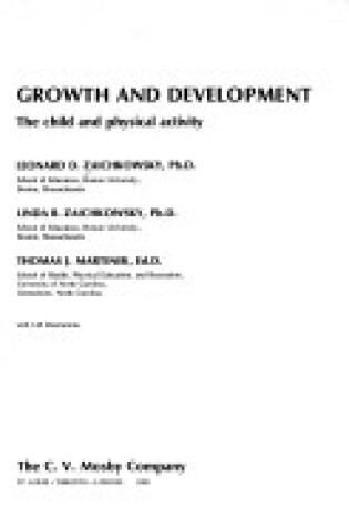 Cover of Growth and Development