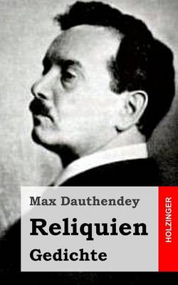 Book cover for Reliquien. Gedichte