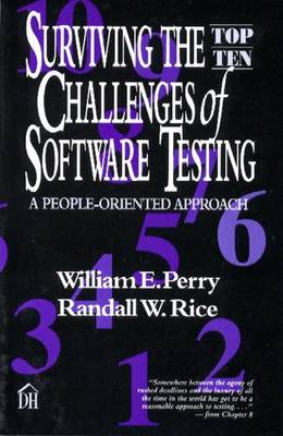 Book cover for Surviving the Top-ten Challenges of Software Testing