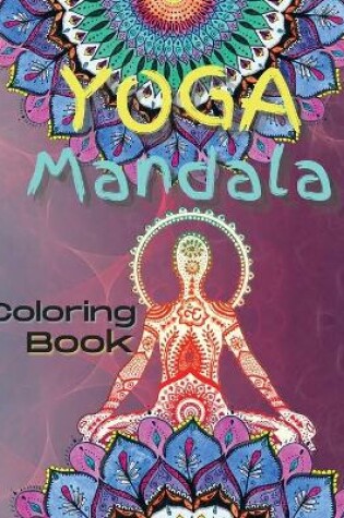 Cover of Yoga Mandala Coloring Book