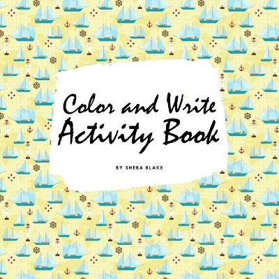 Book cover for Color and Write (1-20) Activity Book for Children (8.5x8.5 Coloring Book / Activity Book)