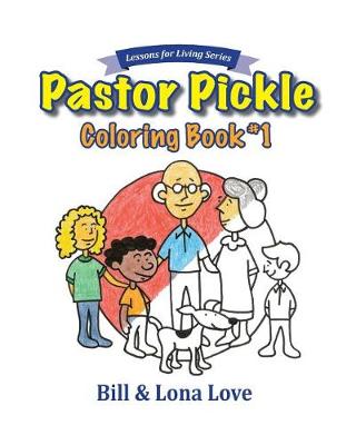 Book cover for Pastor Pickle Coloring Book #1