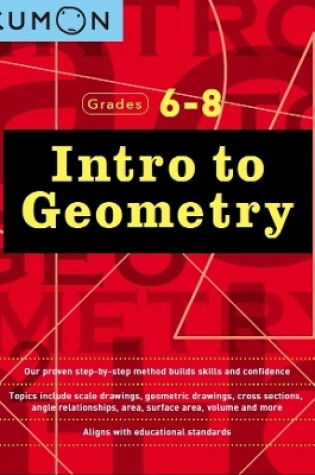 Cover of Kumon Grades 6-8 Intro to Geometry