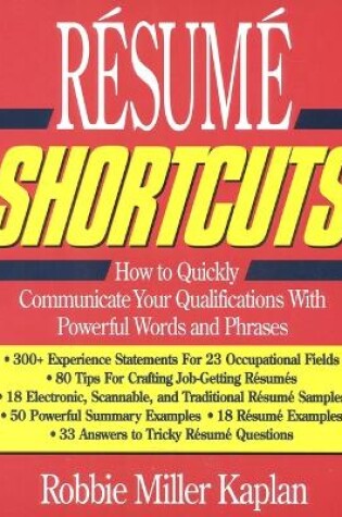 Cover of Resume Shortcuts