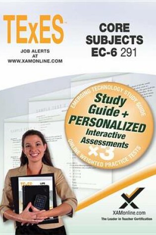 Cover of TExES Core Subjects Ec-6 291 Book and Online