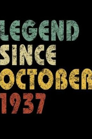 Cover of Legend Since October 1937