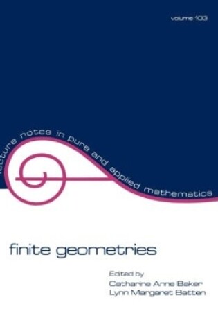 Cover of Finite Geometries