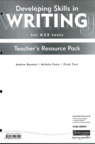 Cover of Developing Skills in Writing Teachers Resource File