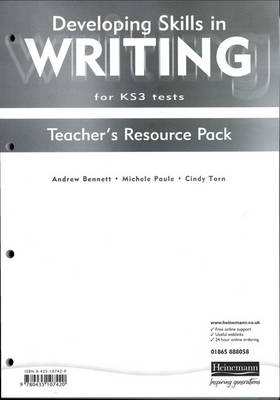 Book cover for Developing Skills in Writing Teachers Resource File