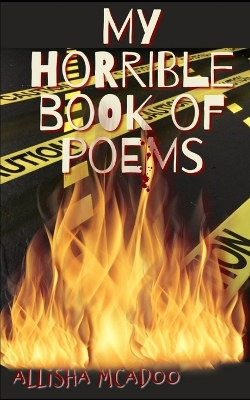 Book cover for My horrible book of poems