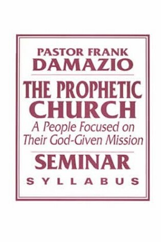 Cover of Prophetic Church Seminar