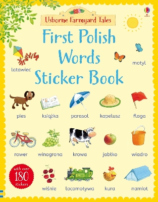 Cover of First Polish Words Sticker Book