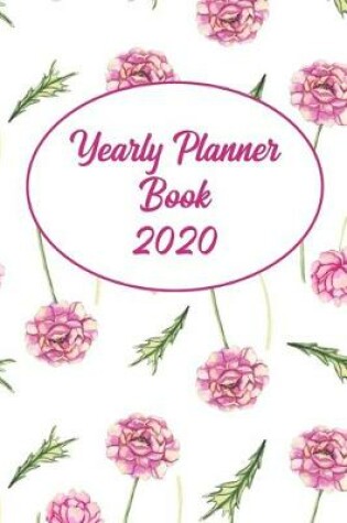 Cover of Yearly Planner Book 2020