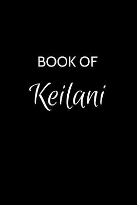 Book cover for Book of Keilani