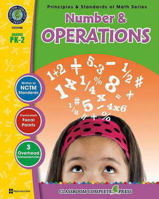 Book cover for Number and Operations, Grades PK-2