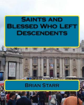 Book cover for Saints and Blessed Who Left Descendents