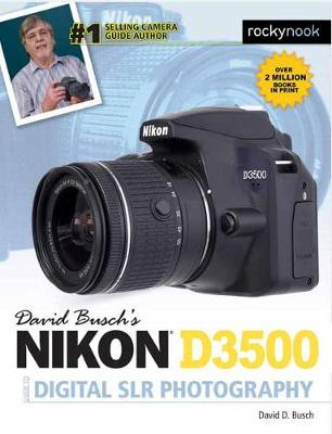 Book cover for David Busch's Nikon D3500 Guide to Digital SLR Photography