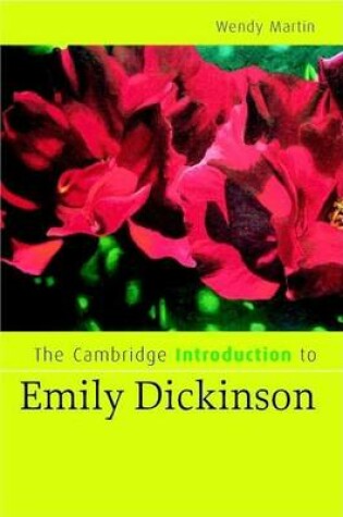 Cover of Cambridge Introduction to Emily Dickinson, The. Cambridge Introduction to Literature.