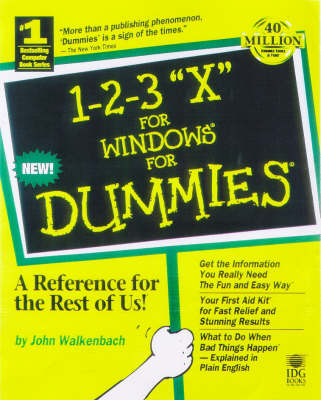 Book cover for 1-2-3 for Windows 98 For Dummies