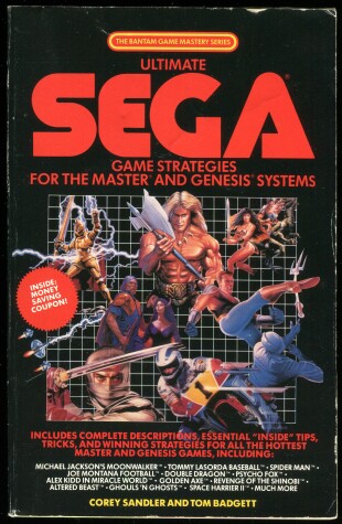 Book cover for Ultimate Sega Games Strategies for the Master and Genesis Systems