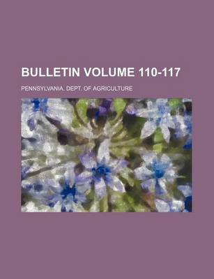 Book cover for Bulletin Volume 110-117