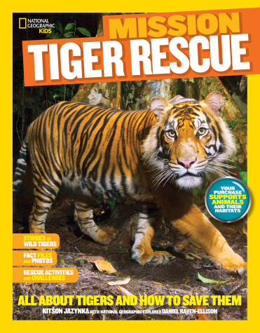 Cover of National Geographic Kids Mission: Tiger Rescue