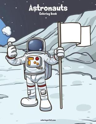 Cover of Astronauts Coloring Book 1