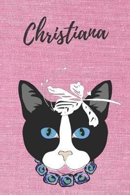 Book cover for personalisiertes Notizbuch Katze / Notizheft / Journal / Malbuch / Tagebuch / Kritzelbuch / DIN A5 / Geschenk Christiana