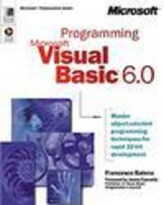 Cover of Programming Microsoft Visual Basic 6.0