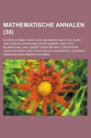 Cover of Mathematische Annalen (38)