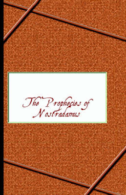 Book cover for Prophecies of Nostradamus