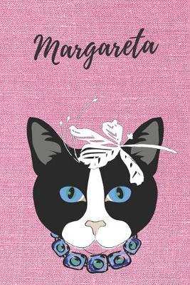 Book cover for personalisiertes Notizbuch Katze / Malbuch / Tagebuch / Journal / DIN A5 / Geschenk Margareta