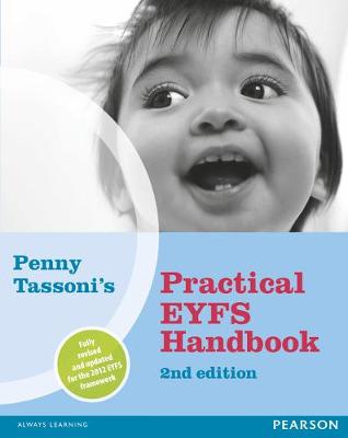 Book cover for Penny Tassoni's Practical EYFS Handbook, 2nd edition