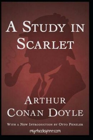 Cover of A Study in Scarlet (Sherlock Holmes series Book 1) illustrated edition