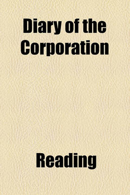 Book cover for Diary of the Corporation