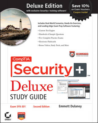 Book cover for CompTIA Security+ Deluxe Study Guide Recommended Courseware