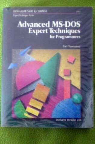 Cover of Advanced M. S.-DOS