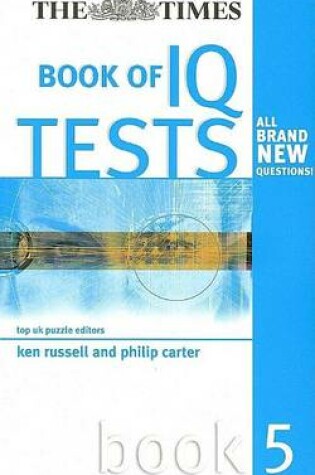 Cover of Times Book of IQ Tests