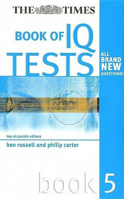 Book cover for Times Book of IQ Tests